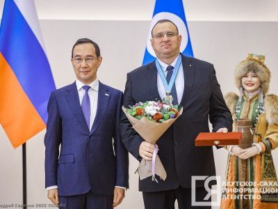 Директор Удачнинского ГОК “АЛРОСА” Сергей Павленко награждён орденом "Полярная звезда»