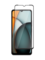 Защитное стекло BoraSCO для Xiaomi REDMI A3 / A3X / Poco C61 с чёрной рамкой