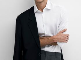 Классическая рубашка из хлопка, Белый