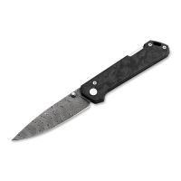 Складной нож Boker Damast Annual Knife 2026, сталь Damascus, рукоять карбон