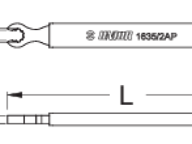 Ключ для ниппелей Mavic R-sys Unior 1635/2AP (синий / серебристый)