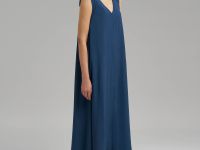 Платье миди А-силуэта