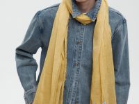 Палантин с добавлением хлопка