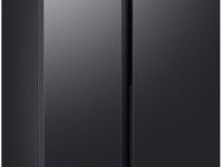 Холодильник Samsung Side-by-Side с технологией SpaceMax, 646 л черный