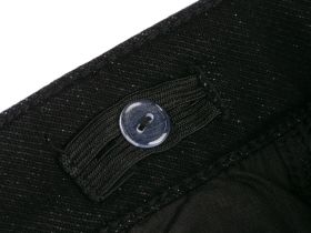 Брюки текстильные джинсовые утепленные флисом для мальчиков