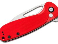 Складной нож CJRB Lago, сталь AR-RPM9, Red G10