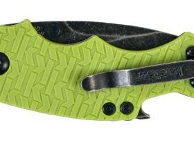 Складной нож Kershaw Shuffle 8700LIMEBW, сталь 8Cr13MoV BlackWash™, компактный мультитул, рукоять GFN зелёная