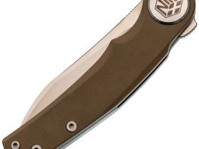 Складной нож Dr.Tech W3618GD, сталь D2, рукоять G10, песочный