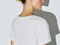 Футболка изо льна и хлопка, Бежевый