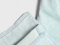 Джинсы Wide leg для девочек, Голубой