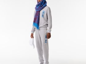 Мужские спортивные брюки Lacoste с флисом