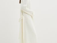 Удлиненный кардиган с поясом