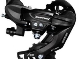 Задний переключатель Shimano Tourney TY300 6/7 скоростей (черный)