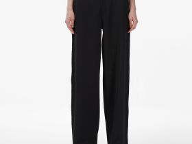 Женские прямые брюки Lacoste свободного кроя