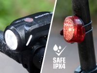 Набор фонарей Sigma Aura 35 / Nugget II (красный / белый)