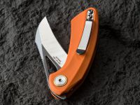 Складной нож Bestech Bihai, сталь 14C28N, рукоять G10, оранжевый
