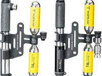 Держатель Topeak Tri-BackUp для головки CO2, картриджей, компактного насоса TBU-AST (черный)