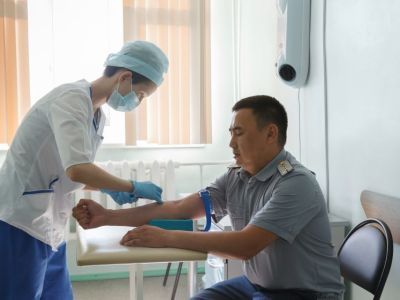 Молодые сотрудники УФСИН по Якутии вступили в регистр доноров костного мозга