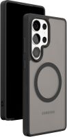 Клип-кейс VLP Lite Hazeс MagSafe для Samsung Galaxy S25 Ultra Чёрный