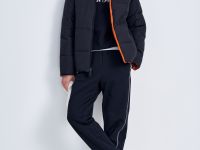 Двусторонняя утепленная куртка прямого кроя