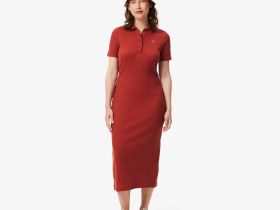 Женское платье Lacoste из органического хлопка