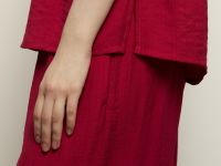 Блузка без рукавов свободного кроя