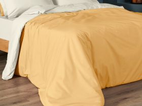 Постельное белье Summer yellow & Onyx gray