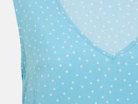 Сарафан силуэта трапеция с v-образным вырезом