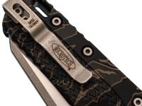 Складной нож Microtech MSI, сталь М390, рукоять полимер, темный камуфляж