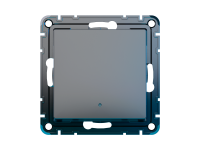 Умный выключатель Sber одноклавишный, карбон.