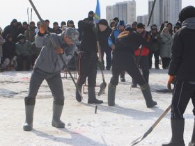 На соревнованиях отцов и сыновей победу одержала семья из Таттинского района Якутии