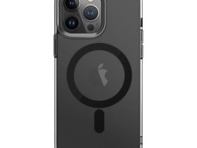 Чехол-накладка Kzdoo Mag Ares Magsafe для iPhone 14 Pro пластиковый (черная рамка)