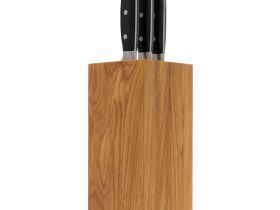Подставка для ножей универсальная Woodinhome KS007UON, дуб