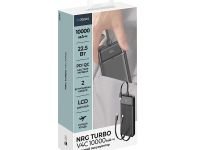 Внешний аккумулятор Deppa NRG Turbo V4C 10000mAh 22.5W/LED дисплей (33688) (черный)