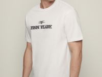 Футболка свободного силуэта с принтом