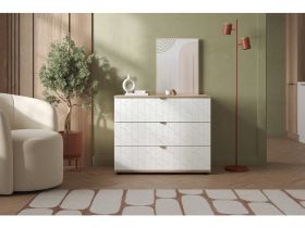 Комод Монблан 93x76 Грань Белый