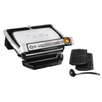 Умный электрогриль Optigrill+ GC716D12 с насадкой для вафель