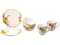 Villeroy & Boch Набор столовой посуды для завтрака на 2 персоны, 6 предметов «Весеннее пробуждение» Цветы Spring Awakening Villeroy & Boch