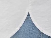 Блузка свободного кроя с отложным воротником