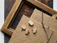 Рамка KK/home ручной работы из дерева твердых пород, 13х13 / 17х17