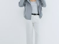 Легкая куртка, Серый