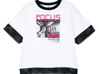 Фуфайка трикотажная для девочек (футболка)