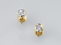 Пусеты из желтого золота э0312пс02210888_white