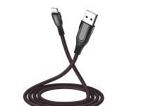 Кабель USB Hoco U54 Advantage Lightning Fast Charge 2.4A черный