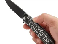 Складной нож Tenable Einar, сталь NItro-V, рукоять карбон