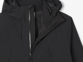 Мужская универсальная водоотталкивающая стеганая парка Lacoste
