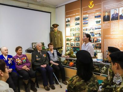 Студенты колледжей Якутии встретились с ветеранами Великой Отечественной войны
