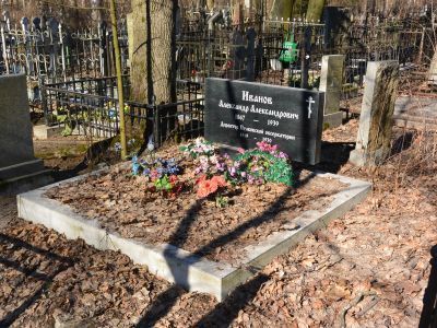 Могила Иванова А.А. (1867-1939), астронома