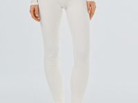 Легинсы в рубчик, Белый