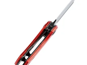 Складной нож Kansept Mini Korvid, сталь 154CM, рукоять алюминий, красный